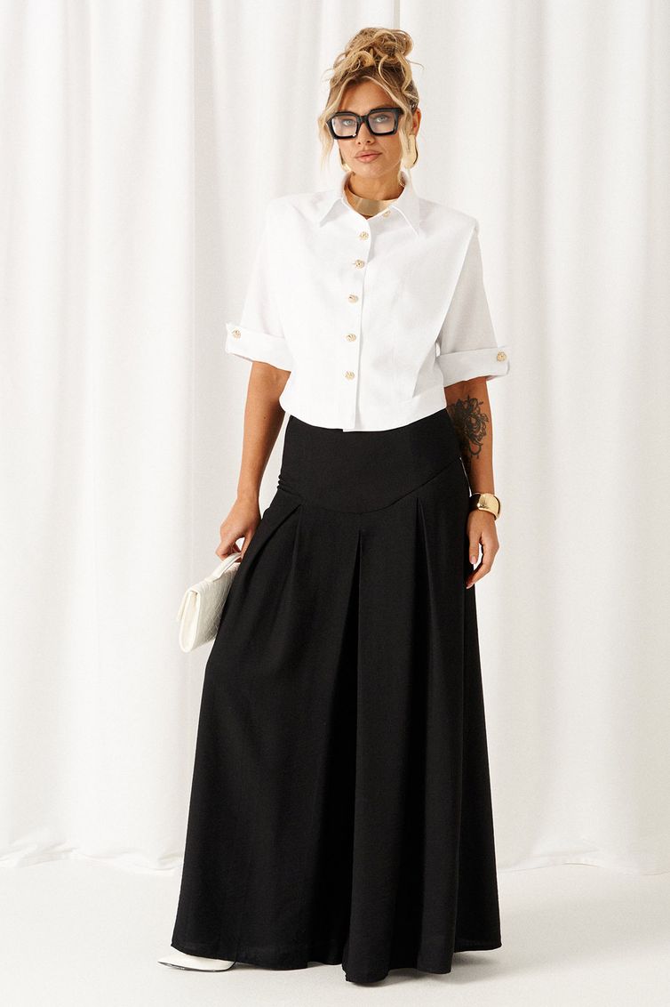 Комплект Beautiful & Free арт. 6480 бело-черный