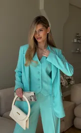 Костюм Dilana Vip 1993 мята (тиффани)
