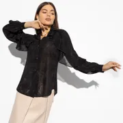 Koszula CHARUTTI #Otkrojsya krasote (blek)