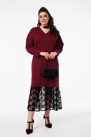 Sukienka Anelli Laurel #1739 Vinnyj soblazn