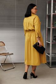 Платье Anastasia арт. 1229 горчица