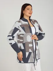 Sweter BONADI #1982 dzhins-kapuchino