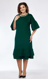 Dress Соломея Люкс 962 bant izumrud