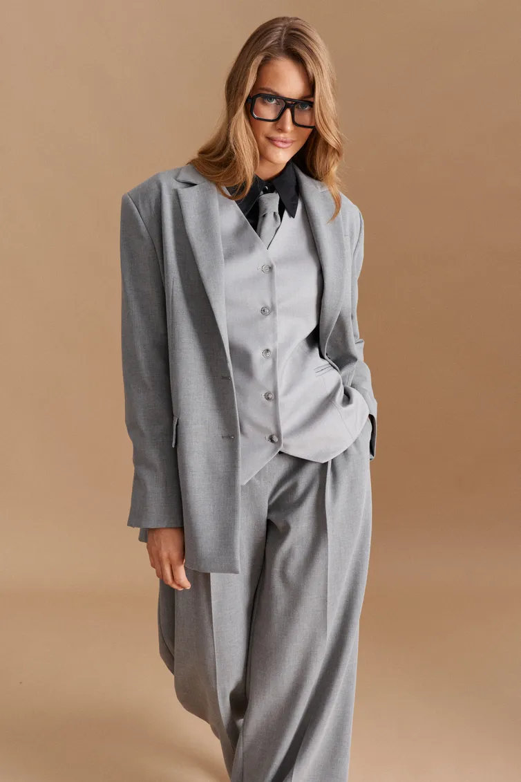 Trousers Elletto Life #2316 seryj