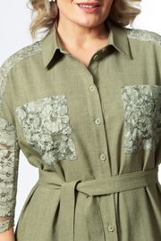 Платье OVERYOU арт. 250/1 оливка