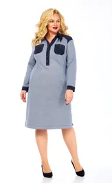 Dress Тэнси 407 dzhinsovyj rubchik