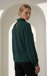 Blouse Лиссана 5058 malaxit