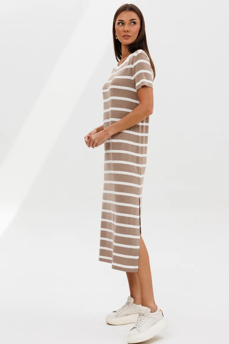 Dress Fantazia Mod #5148 shirokaya poloska