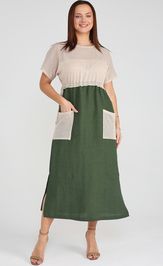 Sukienka BONADI 1964 zelenyj