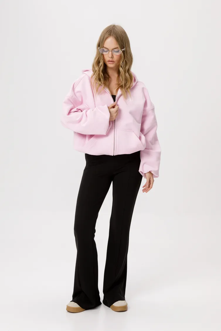 Bluza Z Kapturem Pirs #6399 rozovyj