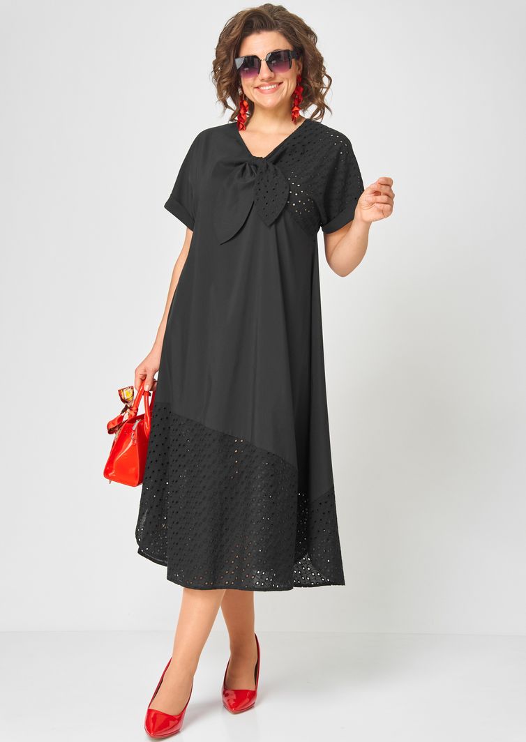 Платье EVA GRANT арт. 7293черный