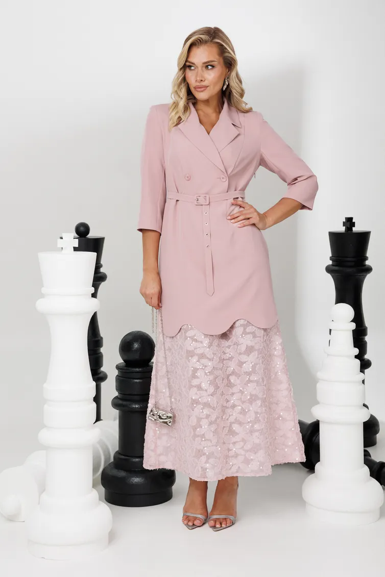 Dress Mubliz #363 rozovyj