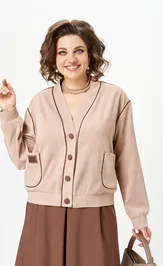 Suit Aira Style 24131 komplekt kapuchino