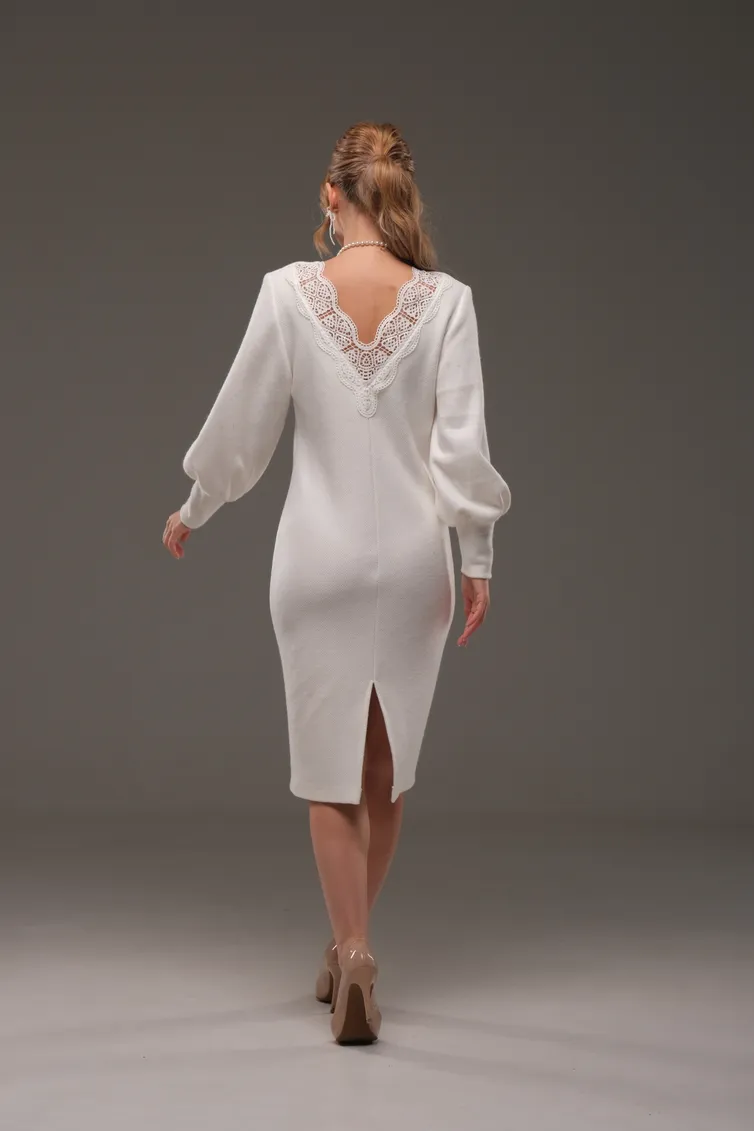 Платье Galean Style арт. 957 белый