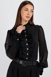 Blouse VIZAVI #750 chernyj