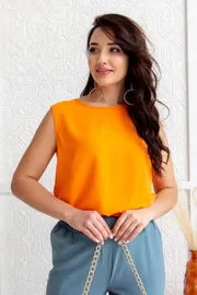 Blouse TOOK A LOOK & Angelika #TB-48 oranzh