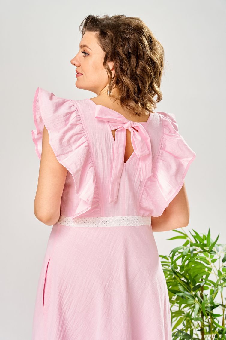Платье Ava fashion арт. М-200 розовый