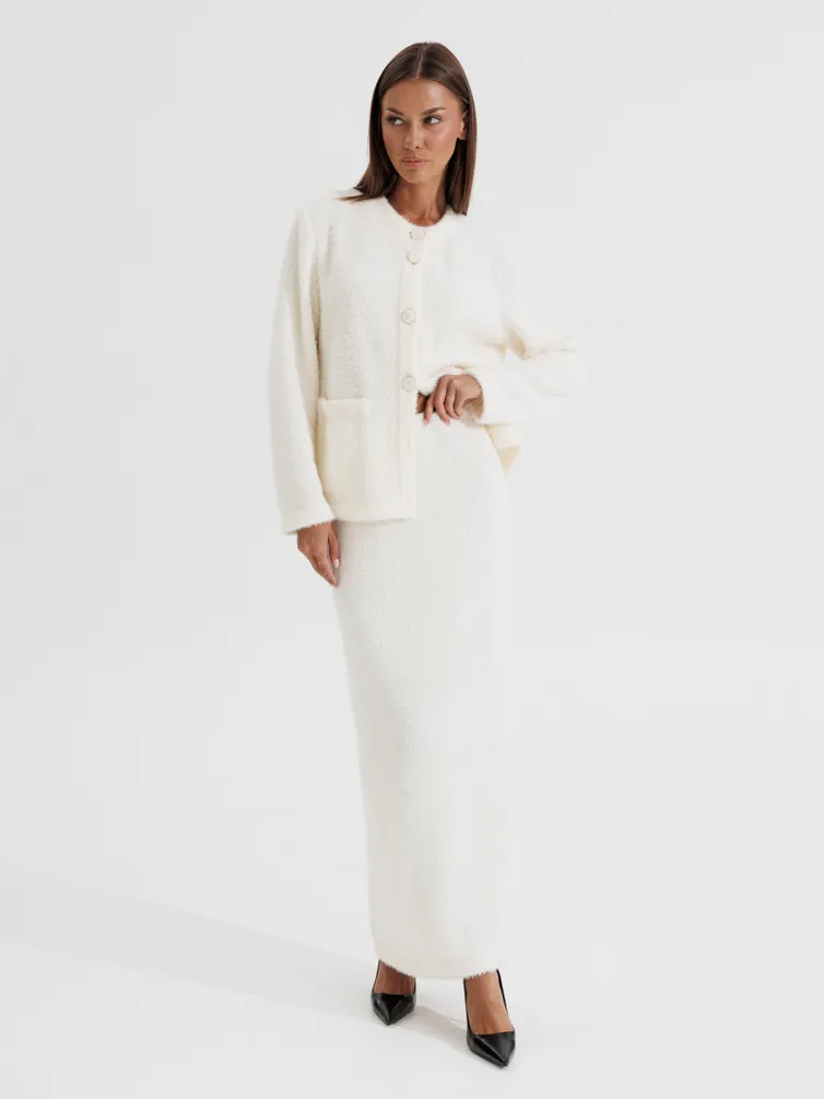 Юбка V&N fashion арт. 1186_молоко