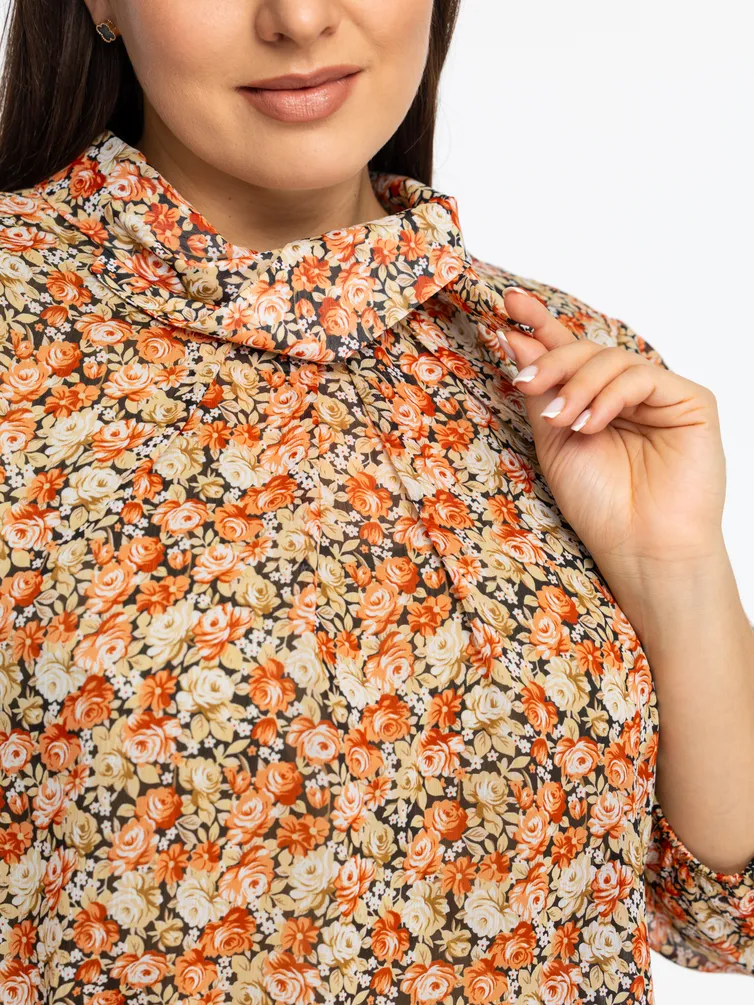 Блузка Avila арт. 0867 коричневый