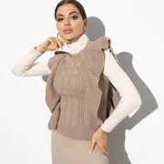 Kamizelka CHARUTTI #Nedelya mody (almond new)