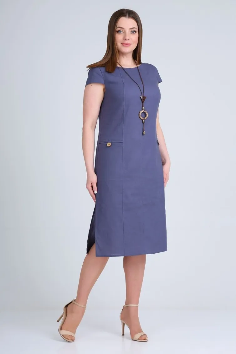 Dress Rishelie #0703 indigo