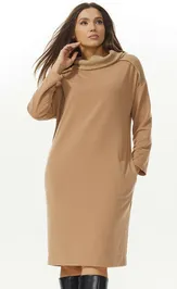 Dress Ma Cherie 4028 kapuchino