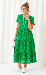 Платье Beautiful & Free 6462 зелёный