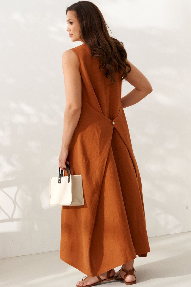 Dress Alta Moda #1084-2 terrakot