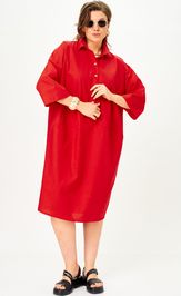 Платье SOVA 11329 красный