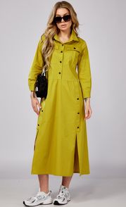 Dress Verita moda #N-2274 gorchica