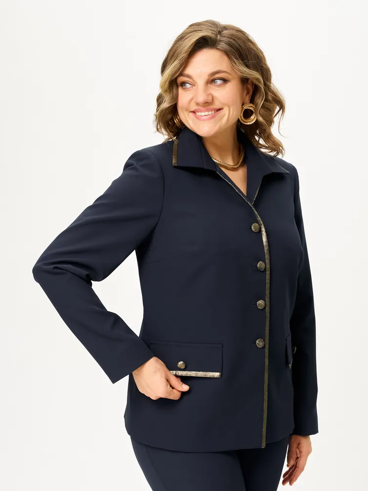 Garnitur Vilena-fashion #1202 sinij