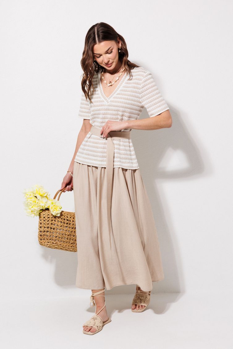 Платье Люше арт. 4378 бежевый