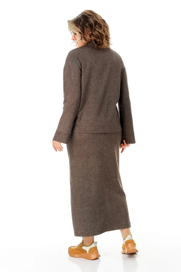 Garnitur Anastasia #1384 shokolad