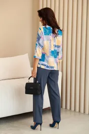 Blouse TOOK A LOOK & Angelika #MD-249 zhurnal