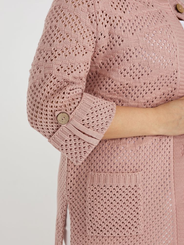 Кардиган BONADI арт. 2178 пудра