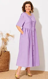 Sukienka Anastasia MAK 1095-1 sirenevyj