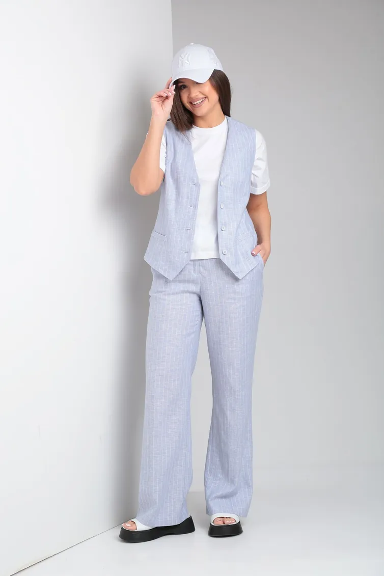 Garnitur Vilena-fashion #966 goluboj