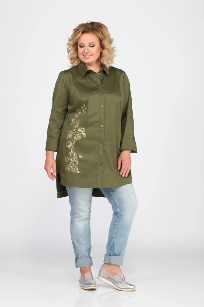 Bluzka Djerza #0192 oliv