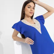Bluzka CHARUTTI #Simfoniya zhelanij (blue)