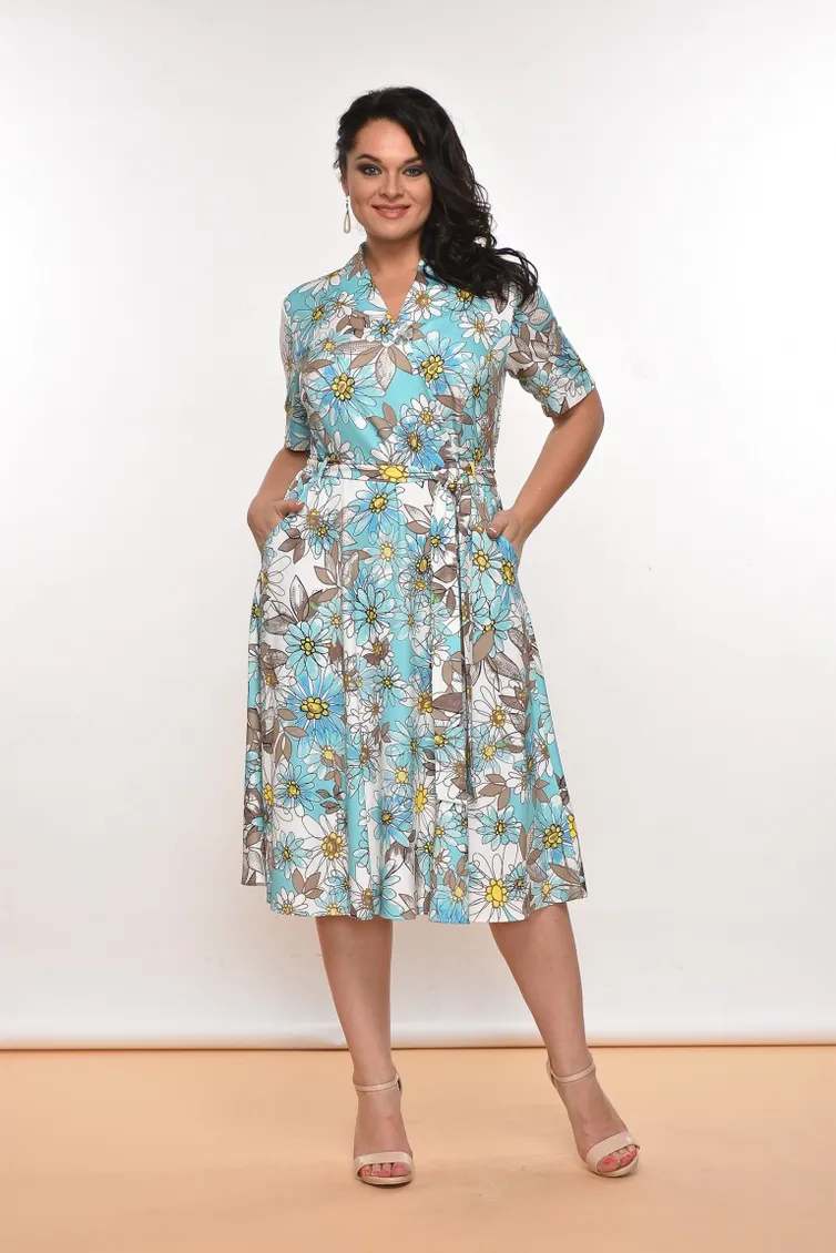 Платье Lady Style Classic арт. 1533 зелень