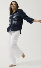 Suit Ma Cherie 3123 temno-sinij+belyj