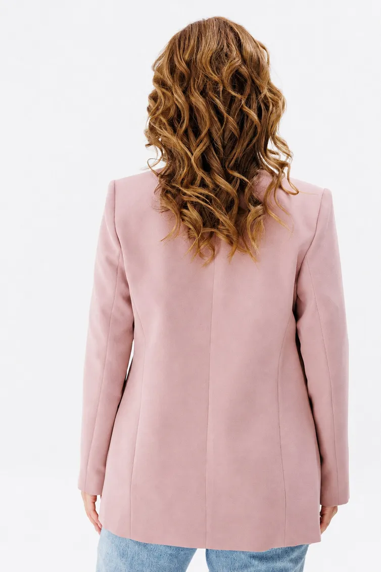 Żakiet GIZART #15152 pudrovyj