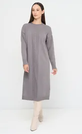 Платье Newvay 9242-92028 титаниум