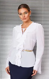 Bluzka Moda Urs 25-2920bl bel