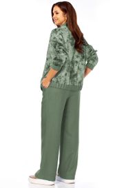 Комплект Milora арт. 1454 зеленый + абстракция