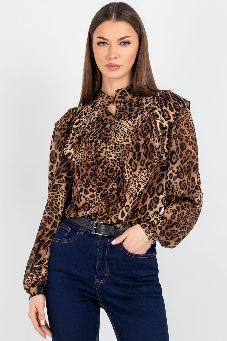Bluzka VIZAVI #815.1 leopard