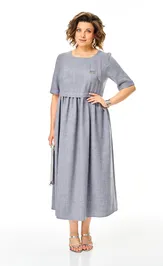 Sukienka Michel Chic 2132/1 seryj kvarc