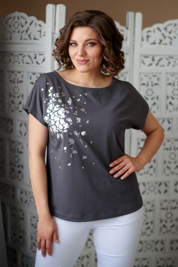 2037 (короткий рукав) графит