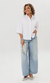 Blouse Anelli Laurel 1916.1 belyj pozvonochnik