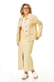 Garnitur Anastasia #1384 slivochnyj